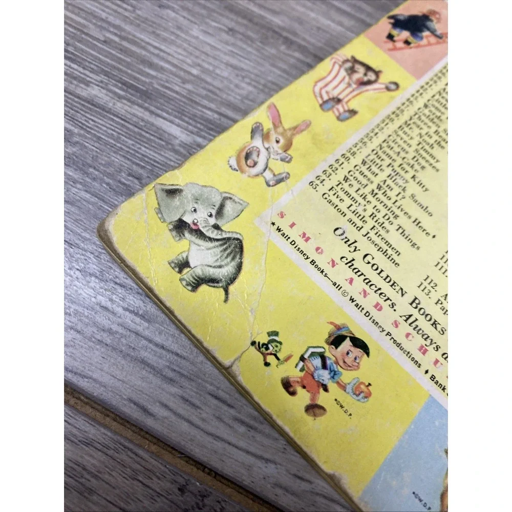 The Taxi That Hurried A Little Golden Book‎ by Sprague Mitchell Vintage 1946
